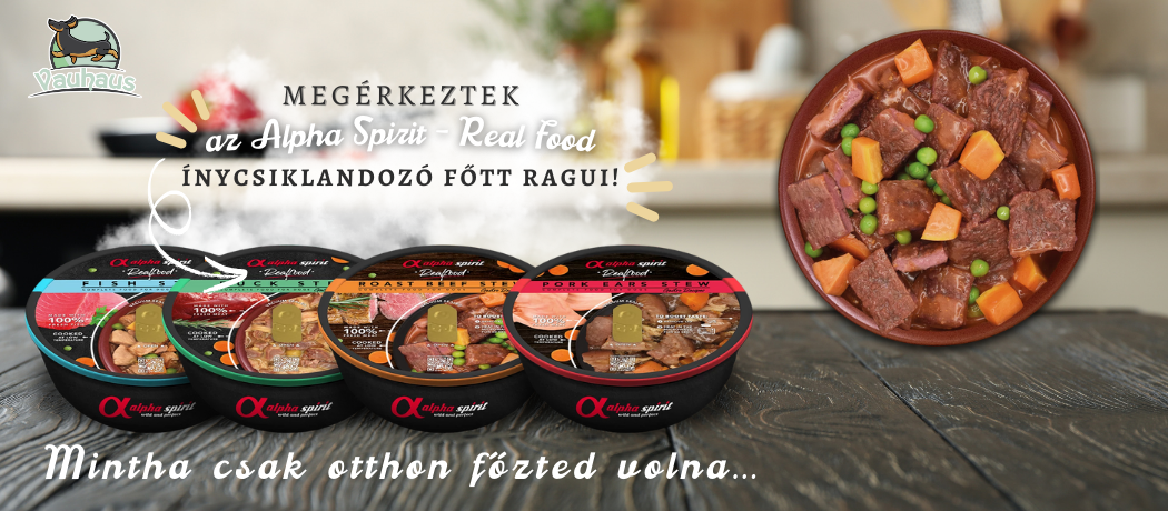 Alpha Spirit - Real Food Főtt raguk - mintha csak otthon főzted volna!