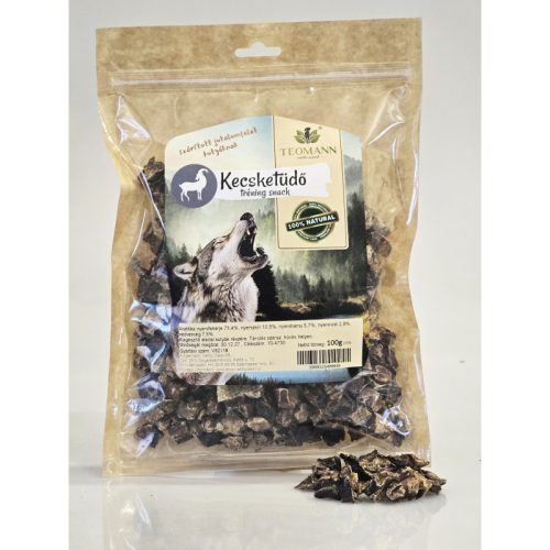 Teomann Szárított Kecsketüdő tréning snack, 100g