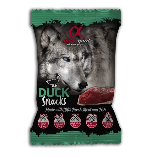 Alpha Spirit Félnedves Kacsás Snack