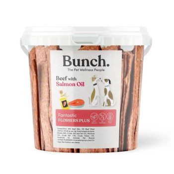   Bunch - Fogtisztító Rágórúd - Marhahús Vadlazac olajjal (500g)