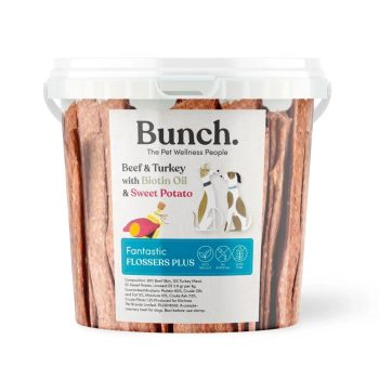   Bunch - Fogtisztító Rágórúd - Pulyka Biotinnal és Lenolajjal (500g)