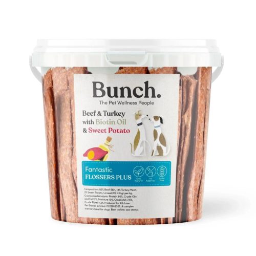 Bunch - Fogtisztító Rágórúd - Pulyka Biotinnal és Lenolajjal (500g)