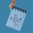 Bag ORGANI - Komposztálható, lebomló kutya kakizacsi - AZUL