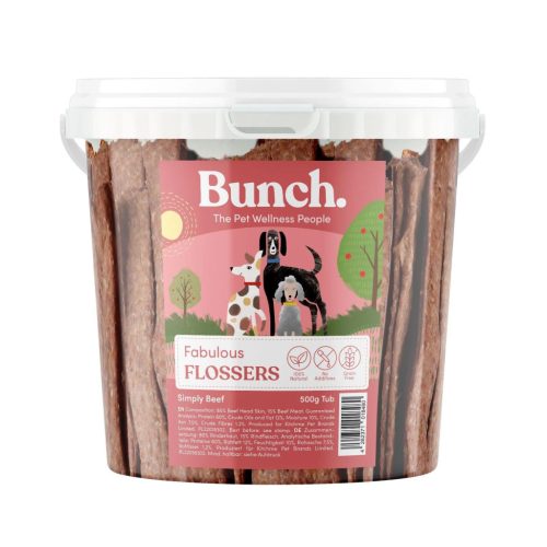 Bunch - Fogtisztító Rágórúd - Marha (500g)