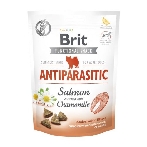 Brit Care Functional Snack Antiparasitic - Lazac és kamilla