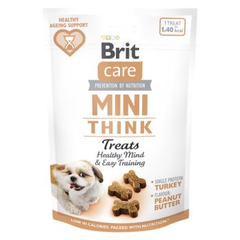 Brit Care Mini Treats Think - Pulyka és Sütőtök