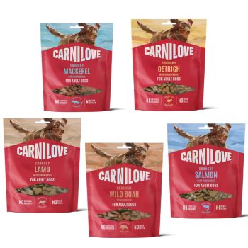 Carnilove Crunchy - Jutalomfalat Válogatás (5x200g)