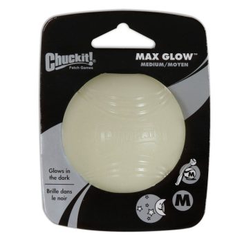 Chuckit! Max Glow fluoreszkáló labda, S