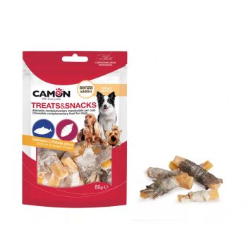 Camon - Édesburgonya csíkok Lazacbőrrel