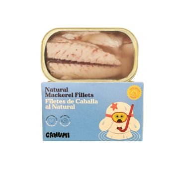 Canumi - Mini Natúr Halkonzerv - Makréla filé