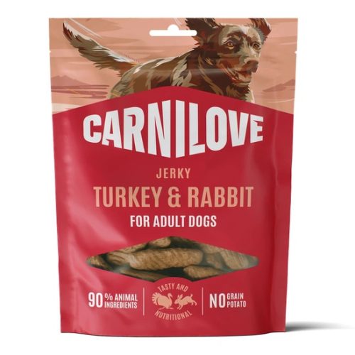 Carnilove Jerky - Pulyka és Nyúl