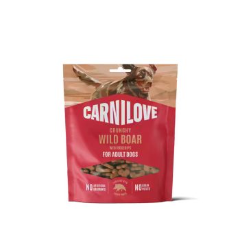Carnilove Crunchy - Vaddisznó Csipkebogyóval