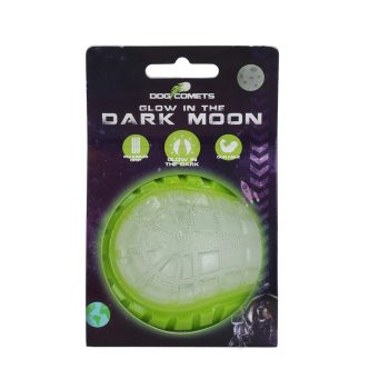 Dog Comets - Glow in the Dark Moon Labda (M) - Zöld