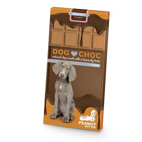 Duvo+ Dog Choc - Kutyacsoki mogyoróvajjal és vitaminokkal