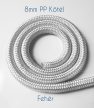 EbLaszti Kötélpóráz - Fehér Rosegold Karabinerrel