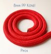 EbLaszti Kötélpóráz - Piros Ezüst Karabinerrel
