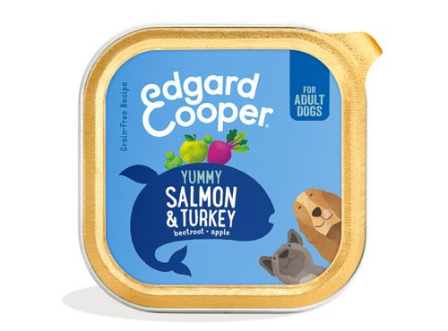 Edgard & Cooper - Párolt menü - Lazac és Pulyka, 150g