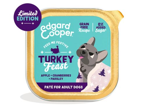 Edgard & Cooper - Párolt menü - Ünnepi Pulyka, 150g
