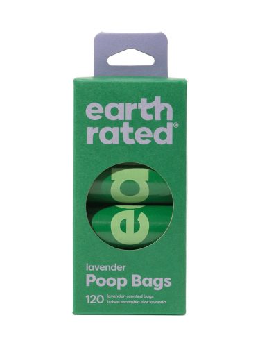 Earth Rated - Környezetbarát kutya kakizacsi Levendula Illattal - 8 rollni