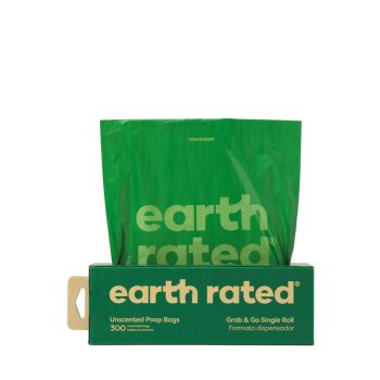   Earth Rated - Környezetbarát kutya kakizacsi Illatmentes - 300db