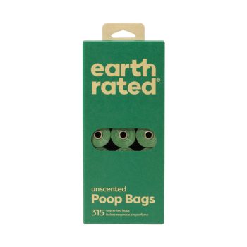   Earth Rated - Környezetbarát kutya kakizacsi Illatmentes - 21 rollni