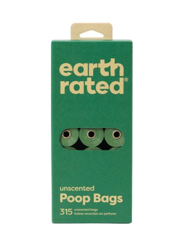 Earth Rated - Környezetbarát kutya kakizacsi Illatmentes - 21 rollni