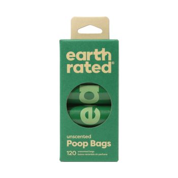   Earth Rated - Környezetbarát kutya kakizacsi Illatmentes - 8 rollni
