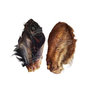 Farkaskonyha Szárított Szőrös Marhafül