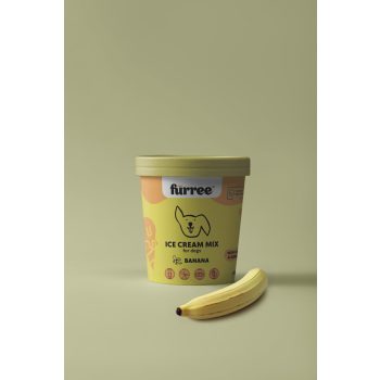 Fürree ® - Kutyafagyi ajándék Szilikonformával - Banán
