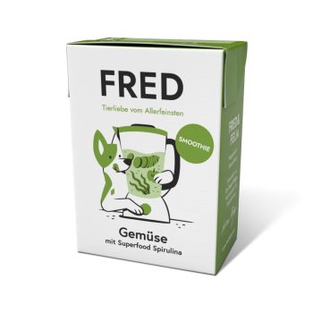 FRED - Smoothie - Édesburgonya, Cukkini, Alma Spirulinával