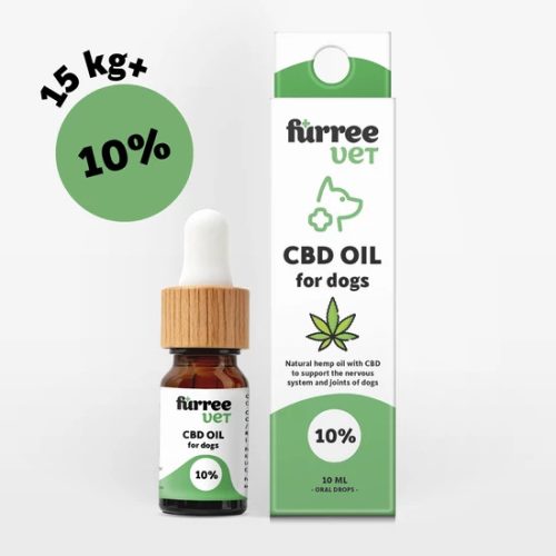 Fürree VET CBD olaj kutyáknak 10% - 15 kg felett