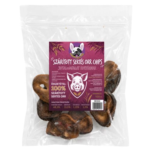 Happy Bulldog - Szárított Sertésorr Chips