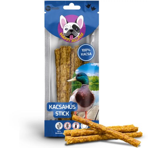 Happy Bulldog - 100% Természetes Kacsahús Stick