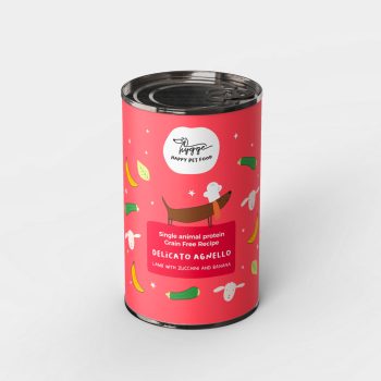   Hygge - Egyfehérjés Konzerv - Bárány, Cukkini és Banán menü