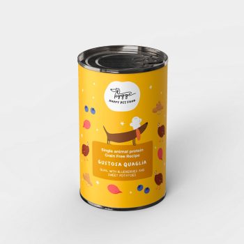   Hygge - Egyfehérjés Konzerv - Fürj, Áfonya és Édesburgonya menü