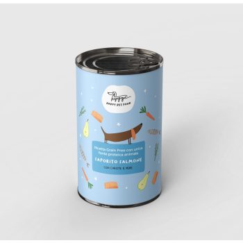   Hygge - Egyfehérjés Konzerv - Lazac, Sárgarépa és Körte menü