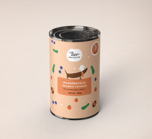 Hygge - Egyfehérjés Konzerv - Pulyka, Alma és Áfonya menü