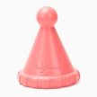 Hugsmart - Sípoló gumijáték plüss borítással - Party Hat (pink)