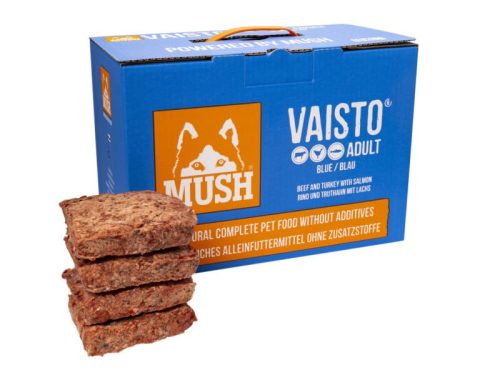 MUSH BLUE Marha-Pulyka-Lazac menü, 10kg