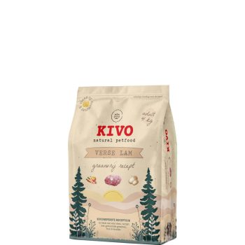   KIVO - Hidegen sajtolt Gabonamentes Száraztáp - Friss Bárány, 4kg