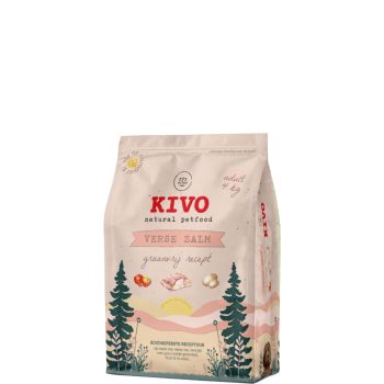 KIVO - Hidegen sajtolt Gabonamentes Száraztáp - Lazac, 4kg