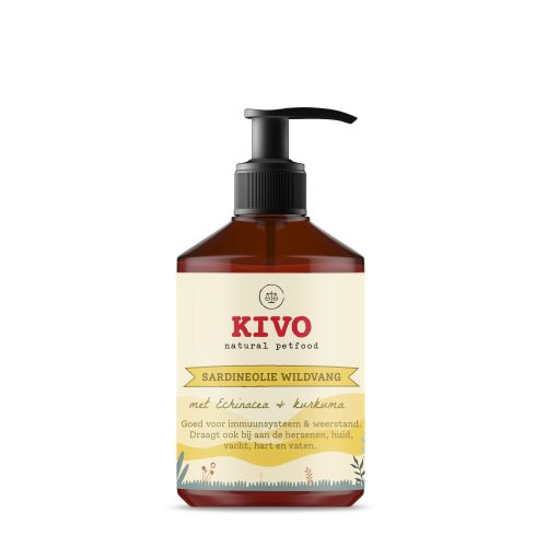 KIVO - Szardíniaolaj Echinaceával és Kurkumával
