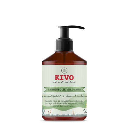 KIVO - Szardíniaolaj Zöldkagylóval és Cápaporccal, 1L