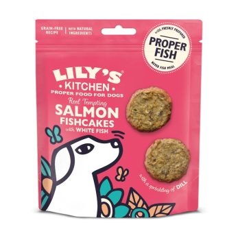   Lily's Kitchen - Fishcakes - Lazac és Fehérhal kaporral