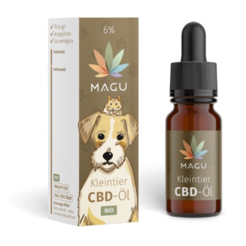 Magu Bio CBD olaj 6%, 30 kg alatti állatoknak, 10ml