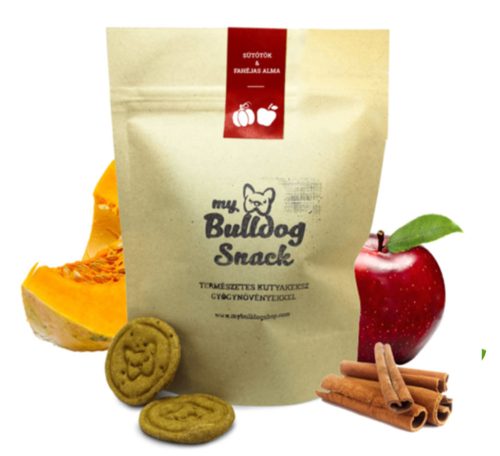 My Bulldog Shop - Kutyakeksz - Sütőtök és Fahéjas Alma