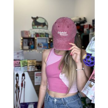   Millie Design x Vauhaus - Baseball Sapka - Kutyáidat sétáltatod? - Bordó