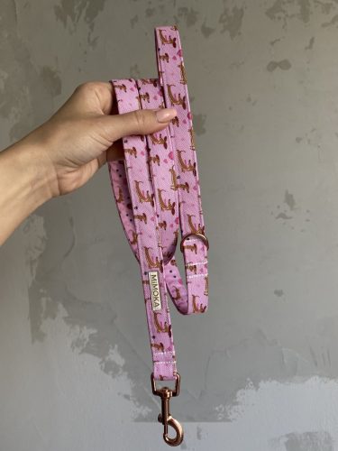 MiMoka - Pink Tacsis póráz