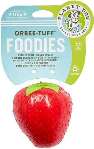 Orbee-Tuff Foodies Eper tölthető játék - Közepes