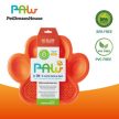 PetDreamHouse - PAW 2in1 Slow Feeder & Lick Pad Lickimat - Narancssárga